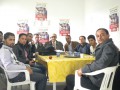 Styrelsen för PDP i Sidi Bouzid med Herr Athmouni i mitten (med keps)